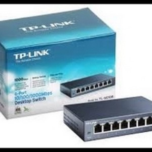 TP-Link TL-SG108 Switch Gigabit 8 porte 10/100/1000 Mbit/s